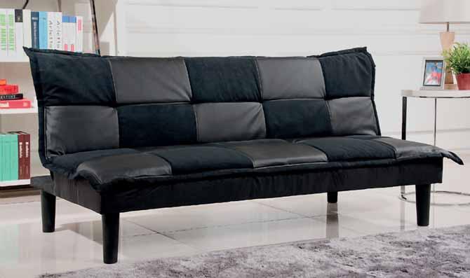 60 Nova-sohvasänky Nova day bed mitat sohvana sofa size 173 x 83 x 73 cm mitat vuoteena as a bed 173 x 95 x 37 cm väri musta color black