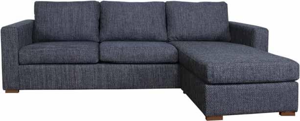 66 New York- ja Oxford-divaanisohvat New York and Oxford divan sofas New York -divaanisohva New York divan sofa 306 x 228 x 88 cm Saatavana vasemman- tai oikeankätisenä kulmasohvana