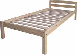 Matilda 90 bed patjakoko mattress size 90x200 cm Toimitetaan osina Not assembled