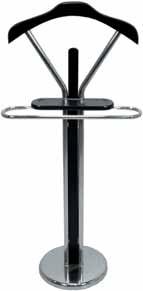 rooklyn-vaatepuu rooklyn coat hanger 48 x 32 x 110 cm värit musta, pähkinä, valkoinen