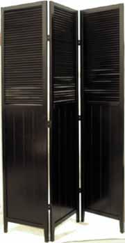 screen 44+44+44 x 183 cm värit valkoinen, tumma