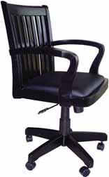 rests, pneumatic on touch seat height control, gaslift Kolumbus-tuoli Kolumbus chair materiaali keinonahkaa/puuta material imitation leather/wood