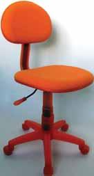 teräsjalka imitation leather/breathable nylon seating, neck rest, swinging mechanism lockable to seating
