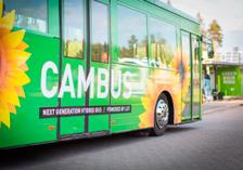 Vihreät kulkuneuvot CAMBUS Täysin uudenlainen, joukkoliikenteeseen soveltuva hybridibussin prototyyppi.