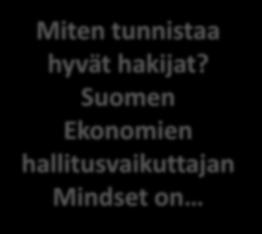 Miten tunnistaa hyvät hakijat?