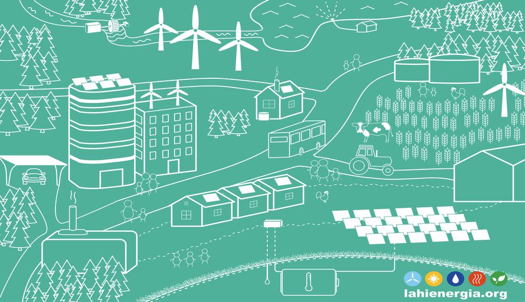 Lähienergia on käy?äjien itse säästämää, tuo?amaa tai omistamaa puhdasta energiaa Osakkuus tuuli-, aurinko- tms.
