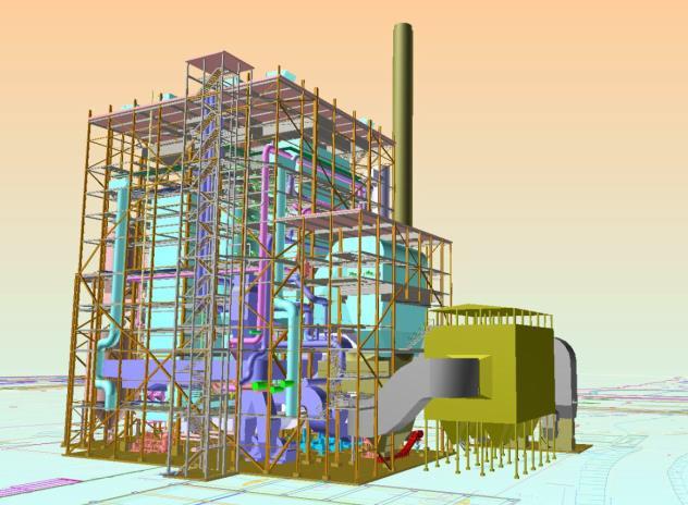 164 / 44 bar 555 / 555 C 390 MW th Wood biomass, agro