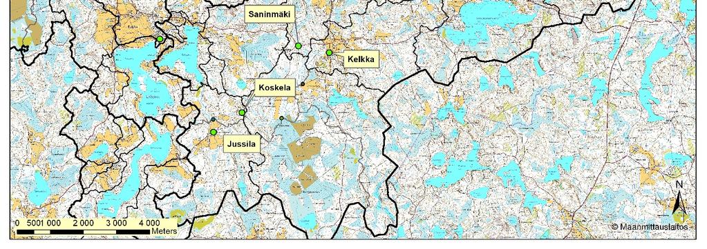 Ainevirtaamiksi laskettuna (Liite 1) Enäjärvestä Riissalmen kautta tuleva kuorma oli suuren virtaaman takia Palonselällä selvästi suurin kaikkien aineiden osalta.