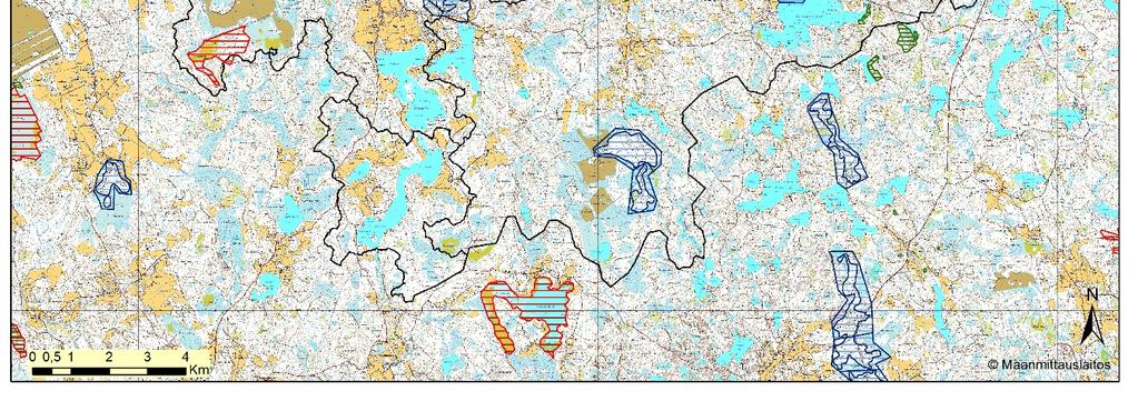 Koska Sanijärvi laskee Enäjärveen ja Enäjärvi Palonselkään, on taulukossa esitetty myös oma valuma-alue, josta on vähennetty yläpuolisen järven osuus valuma-alueesta.