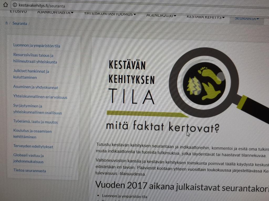 keskusteluun: kestavakehitys.