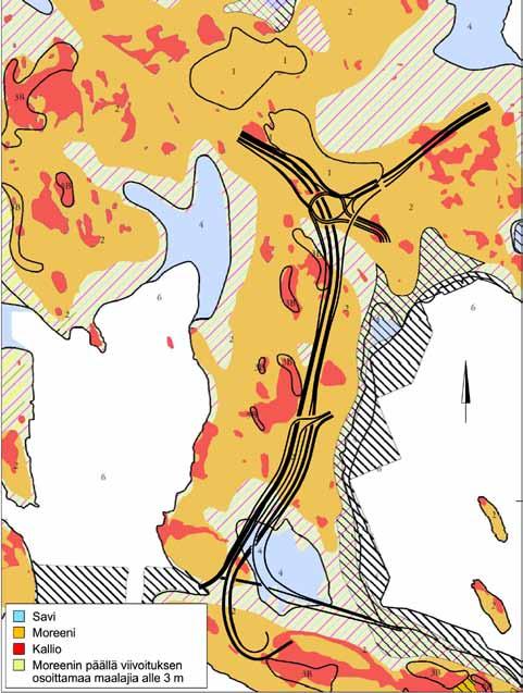 Karhusaaren (Kt 51) eritasoliittymän ja Keilaniemen tunnelin välisellä osuudella on lyhyitä pehmeikköosuuksia.