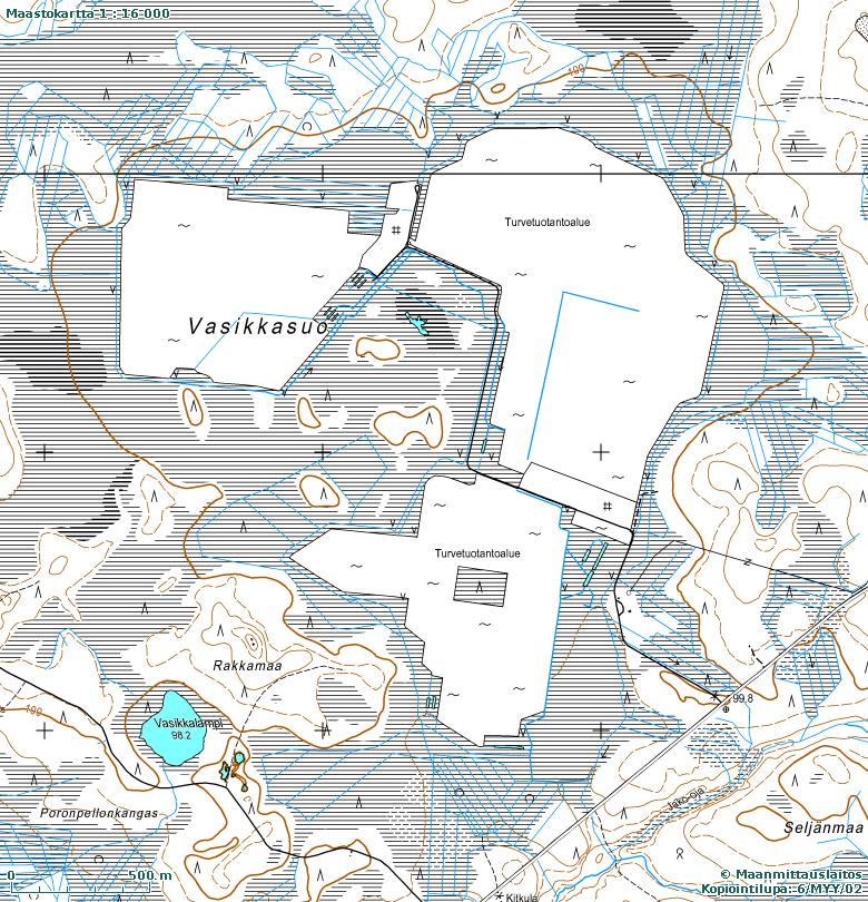 Luonnontilaisena Klaavunsuolla esiintyi useampaa eri suotyyppiä.