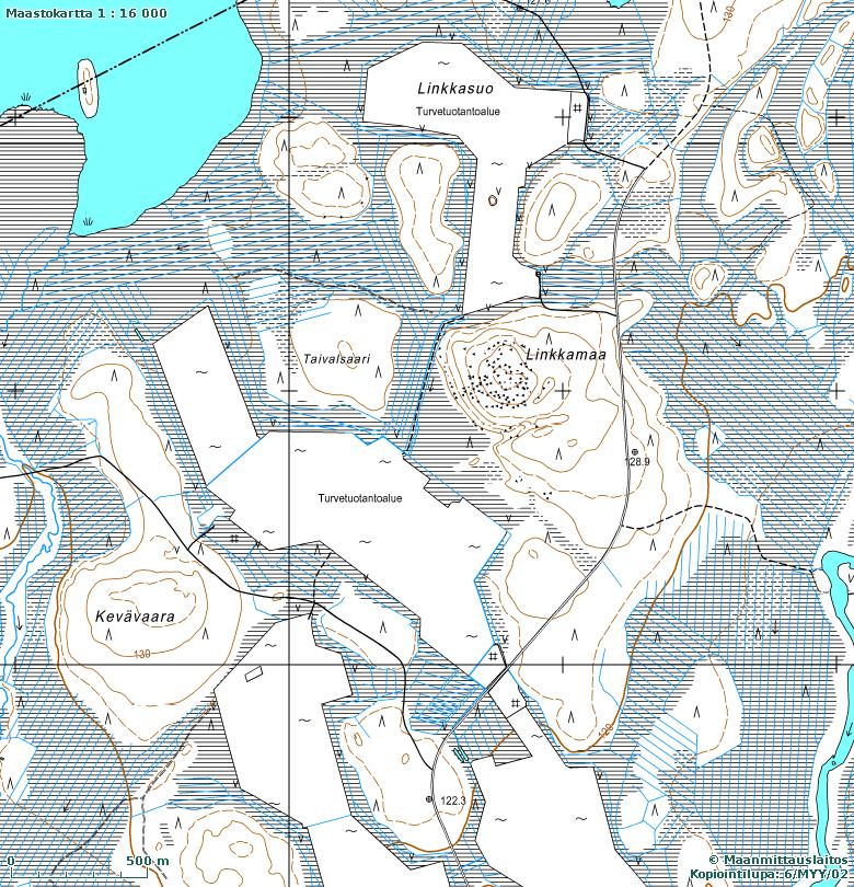 Valtaosa Vasikkasuosta on edelleen turvetuotannossa (Taulukko 1).