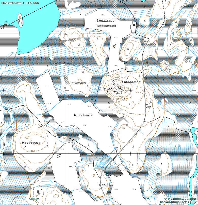 Valtaosa Vasikkasuosta on edelleen turvetuotannossa (Taulukko 1).