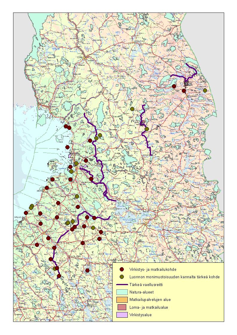 6.3 Eri jälkikäyttömuotojen soveltuvuudet Pohjois-Pohjanmaan ja Kainuun maakunnissa Suonpohjan jälkikäyttömuotoa valittaessa on otettava huomioon niin tuotantoalueen välittömän, tuotantoalueeseen