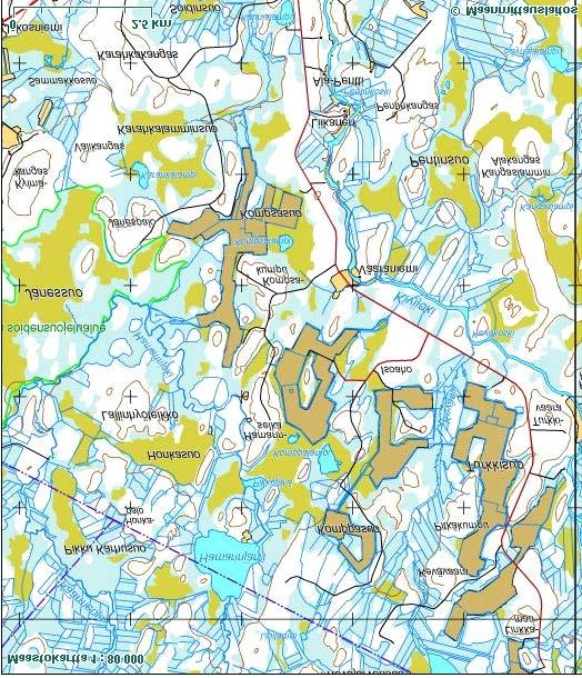 Nämä suot sijaitsevat maakuntakaavaan merkityllä jälkikäytön kehittämiseksi soveltuvalla alueella Kuivajoen vesistöalueella (kaavamerkintä tjk = turvetuotantosoiden jälkikäytön kehittämiseen