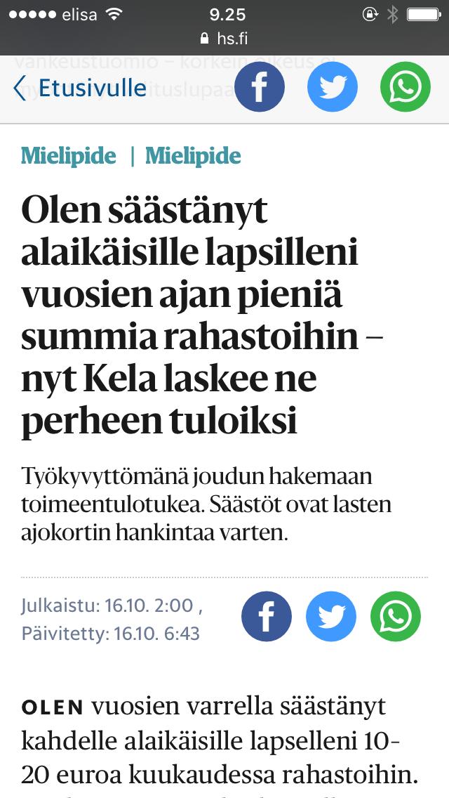 Keskustelua Helsingin