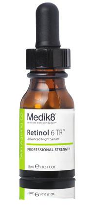 Lisäksi Retinol 6 TR auttaa kirkastamaan ihoa ja häivyttää pigmentaatiota uudistamalla ihoa. Dr.