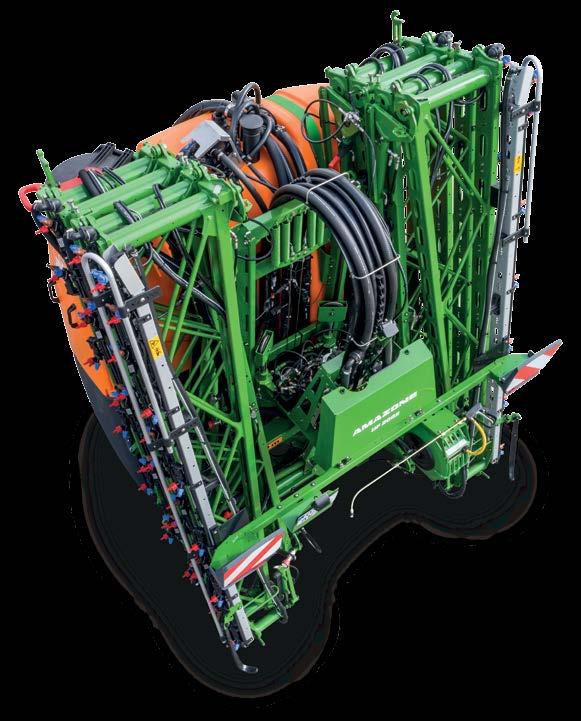 UF Vertaa itse! AMAZONE puomisto- vakuuttavaa laatua Kompaktius on valttia! Vähäisen painopiste-etäisyyden sekä kevyen ja kestävän rakenteen ansiosta kone on traktorille kevyt kannattaa.