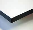 Alumiini TASO ABS- REUNANAUHALLA Musta Massiivipuutasot Tasot on vahattu ja niiden paksuus on 30 mm.