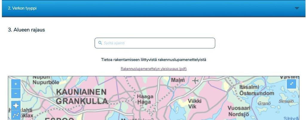 14 3.5 Rakennuslupatiedot Tietoja rakentamiseen liittyvistä rakennuslupamenettelyistä on erillisessä Rakennuslupamenettelyn yleiskuvaus -dokumentissa (pdf), linkki dokumenttiin on lomakkeen kohdassa