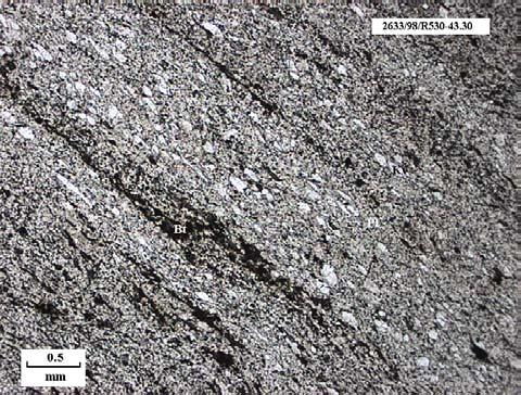 Kuparipitoisuudet ovat 500 ppm:n paikkeilla, korkeampia 1000 2000 ppm:n kuparipitoisuuksia esiintyy vain yksittäin. Kultapitoisuudet ovat usein alle määritysrajan 0.01 ppm tai aivan siinä rajoilla.