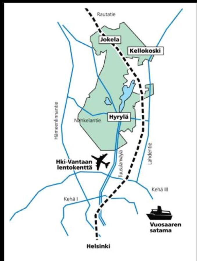 Tuusula #uuttatuusulaa #tuusula Noin 39 000 asukkaan kasvava kunta Helsinki-Vantaan lentokentän pohjoispuolella