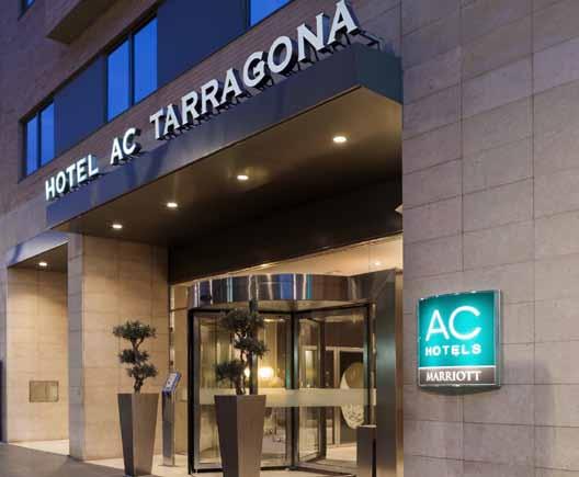Hotelli AC Tarragona **** Mukava hotelli Tarragonan keskustassa lähellä kaupungin nähtävyyksiä sekä ravintoloita ja kahviloita. Buffet-aamiainen.