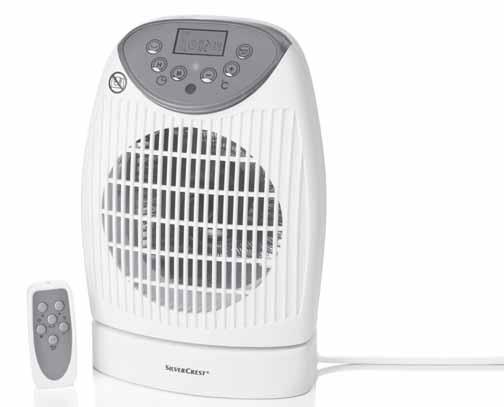FAN HEATER WITH REMOTE CONTROL SHLF 2000 A1 FAN HEATER WITH REMOTE CONTROL Operating instructions VÄRMEFLÄKT MED FJÄRRKONTROLL Bruksanvisning RADIATEUR SOUFFANT AVEC TÉLÉCOMMANDE Mode d emploi