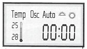RP89886 Heizlüfter mit LCD und FB LB3 Seite 53 Donnerstag, 23. Mai 2013 6:17 18 6. Bedienen 6.1 Anzeigen im Display Die gewählte Funktion wird im Display 10 angezeigt.