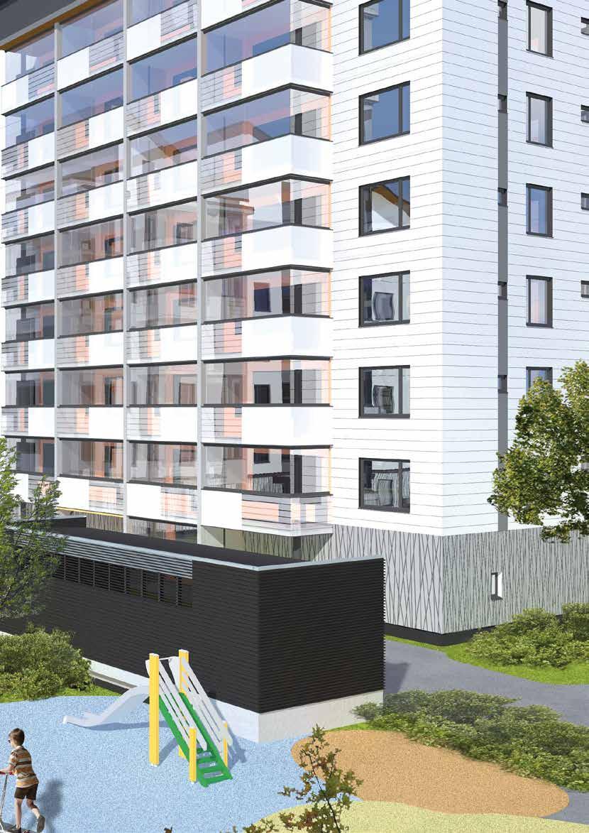 Kardemumma Taiteilijan näkemys TUE TUTUTUMAAN MUUTA UUTEEN KOTIIN AU HUOTA Kutsumme sinut tutustumaan uuteen kotiisi ennen sen valmistumista.