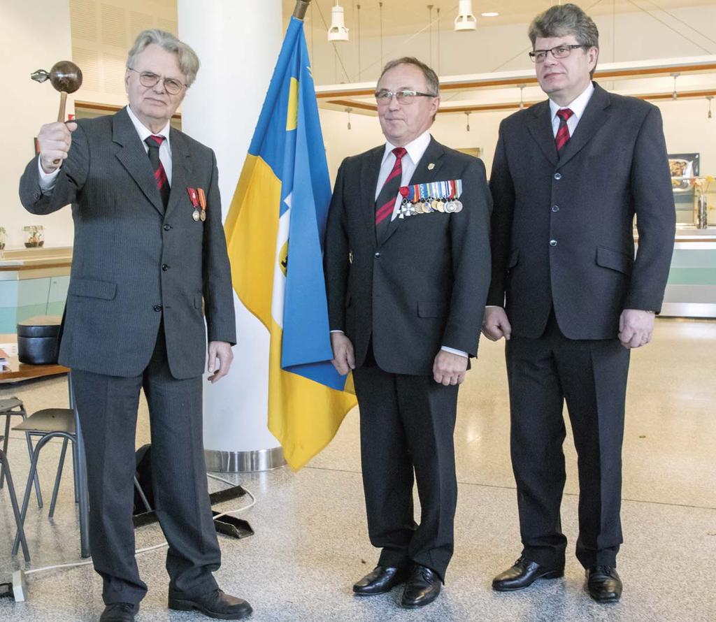 Killan puheenjohtajan nuija siirtyi Kalevi Virtaselle vuosiksi 2018-2019. Nuijan luovutti seuraajalleen killan puheenjohtajana kauden 2016-2017 toiminut evl evp. Matti Soini.