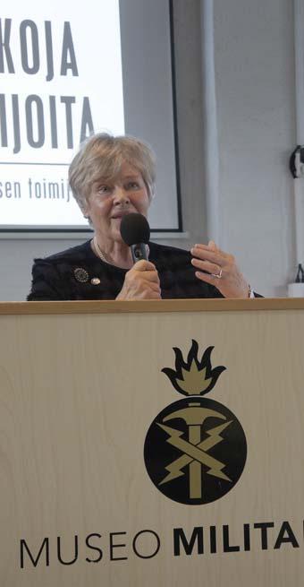 Museo Militarian kuulumisia SAMUEL FABRIN Museo Militarian Suomi 100 -juhlavuosihankkeen Tukijoukkoja ja taistelijoita naiset maanpuolustuksen toimijoina ohjelma on jatkunut myös syyskaudella.