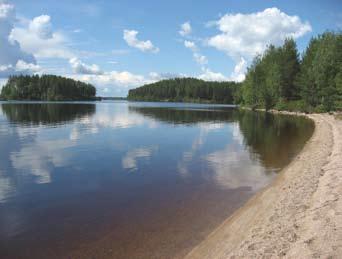 Talvisen luonnonmukaista suuremman vedenpinnan aleneman seurauksena vedenpinta on keväällä alhaalla.