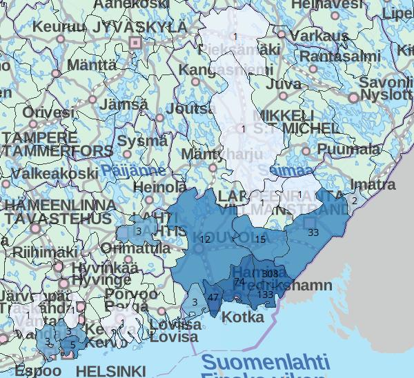 Miehikkälästä pendelöivät 2014