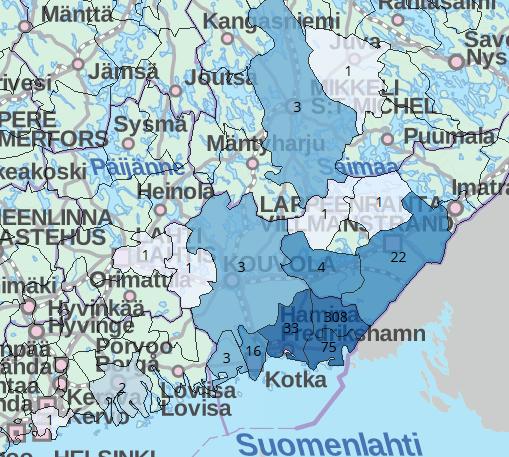 Miehikkälään pendelöivät 2014