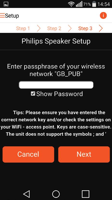 Suomi 5 7 Valitse Wi-Fi-kotiverkko ja napauta Seuraava-painiketta.