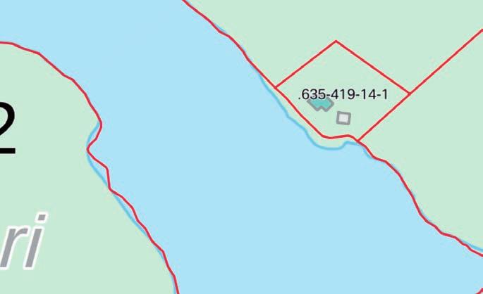 Etusaaren ranta-asemakaava, kaavaselostus, liite 4: Rantaviivan pituus ja kantatilatarkastelu