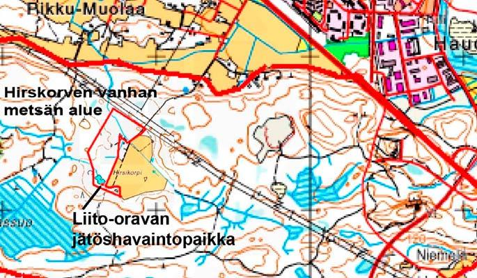 Tehdyt selvitykset, Sito Oy OSALLISTUMIS- JA ARVIOINTISUUNNITELMA Maisema-analyyseistä johtuva maankäyttösuositus Maisema-analyysin maankäyttösuosituksena on suojavyöhykkeiden jättäminen