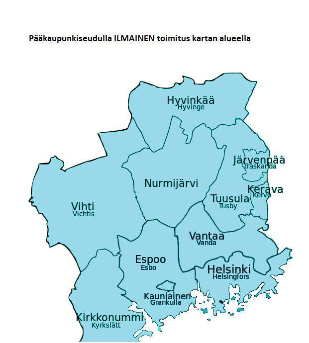 Pääkaupunkiseudun kehittäjäkoulut (28), esiopetusyksiköt (18) ja toisen asteen oppilaitokset (10), yhteensä 56 3 esiopetusyksikköä Tiistilä, Lintuvaara ja Kilonpuiston lastentalon eskari 10