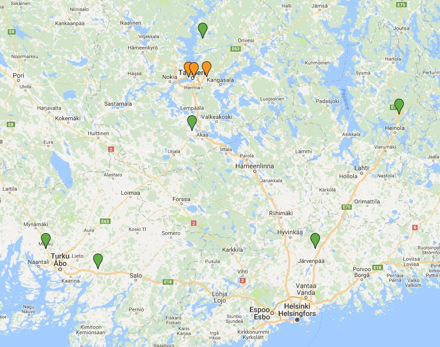 LUSIN KOULU Noin 60 oppilasta Alakoulu + päiväkoti Paljon