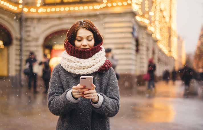 TEKSTI: TUIJA NUMMINEN KUVA: ISTOCK Laskeudu jouluun DigiMarkuksen avulla Kaikenikäisille mobiilikäyttäjille suunnattuun DigiMarkukseen tulee nyt adventin ja joulun ajaksi uutta materiaalia.