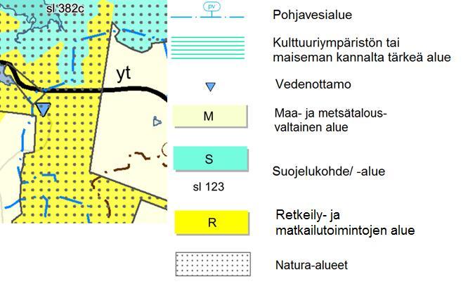 44 9.1 Kaavatilanne pohjavesialueella Pohjavesialueen nykyiset kaavamääräykset ovat tarkoituksenmukaisia pohjaveden suojelun kannalta.