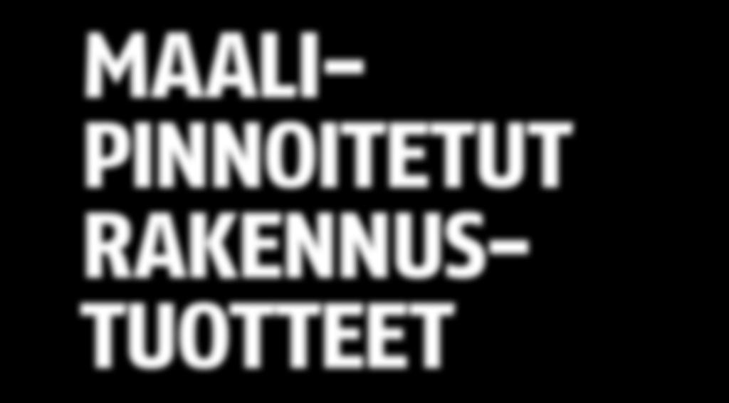 RAKENNUSTUOTTEET