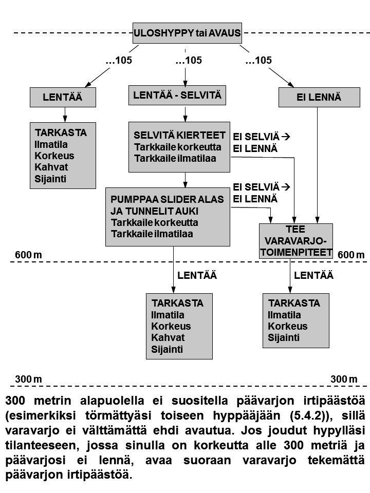 Lentää Lentää, selvitä Ei lennä