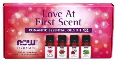 AROMATERAPIAPAKKAUKSET #7655 VALIKOIMA ROMANTTISIA ETEERISIÄ ÖLJYJÄ Love At First Scent Love At First Scent on aromaterapiapakkaus, joka kerää yhteen kaikki NOW Essential Oils