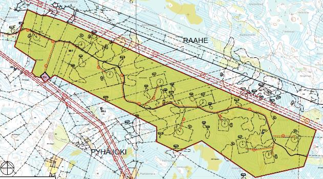 7/26 3.8 Parhalahden tuulipuiston osayleiskaava, itäinen osa-alue Puhuri Oy:n Parhalahden tuulipuiston itäisen osa-alueen osayleiskaava mahdollistaa 11 turbiinin tuulipuiston rakentamisen.