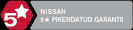 NISSANI LISATEENUSED Kindlustage meelerahu kuni viieks aastaks Kui ostate Nissani uue või kasutatud sõiduki, võite osta ka Nissani 5 pikendatud garantii.