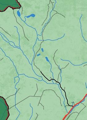 Kun muut lähtevät joelle kalastamaan, Juhani Strömberg ottaa yleensä mukaan haravan. Strömberg on jo kunnostanut jokea 700 metriä osin yksin, osin TE-keskuksen auttamana.