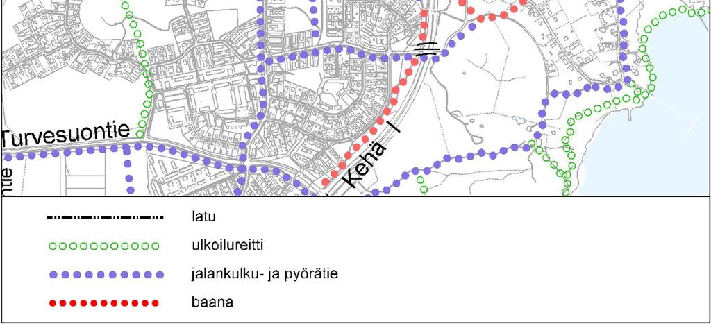 linjat 106K, 203N (Laajalahti-Uusmäki), 207 (Leppävaara-Lintukorpi), 229 (Leppävaara- Viherlaakso) ja 543 (Leppävaara-Kivenlahti).